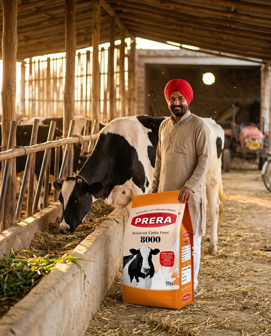 Prera Balanced Cattle Feed 8000